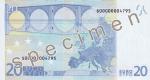 Back side 20 Euro
