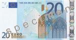 Front side 20 Euro