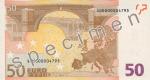 Back side 50 Euro